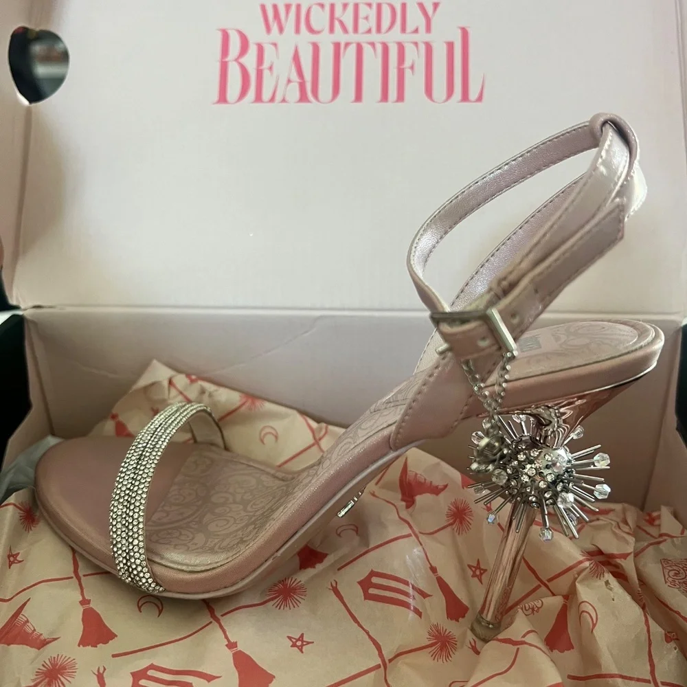 RARE WICKED movie Glinda sandal high heels - Aldo - Picture 7 of 7